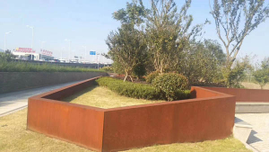 周宁耐候钢挡土墙